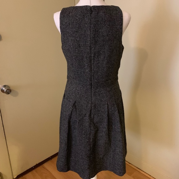 BANANA REPUBLIC Herringbone Tweed A-line Dress - Picture 5 of 6